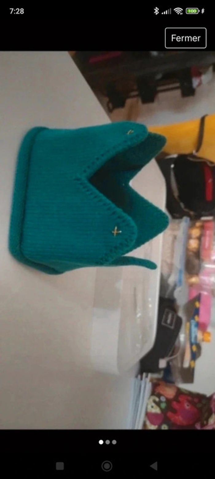 Couronne 👑 bonnet bébé