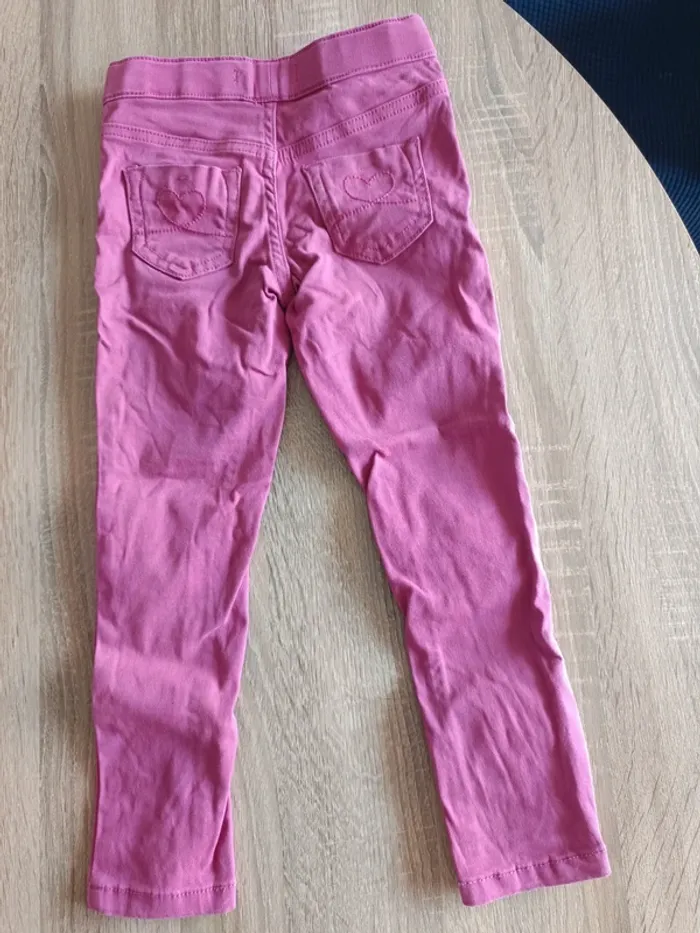 Pantalon rose fille La Halle 3 ans - photo numéro 2