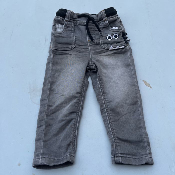 Jean gris garçon 18 mois