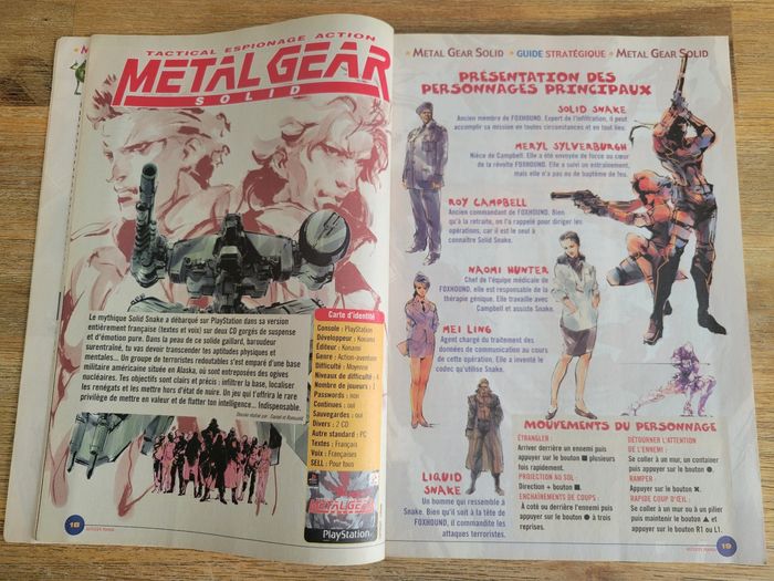 Revue Astuce Mania 10 - Metal Gear Solid - photo numéro 3
