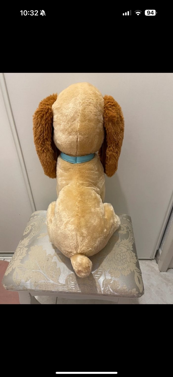 Peluche Disney la belle et le clochard - photo numéro 3