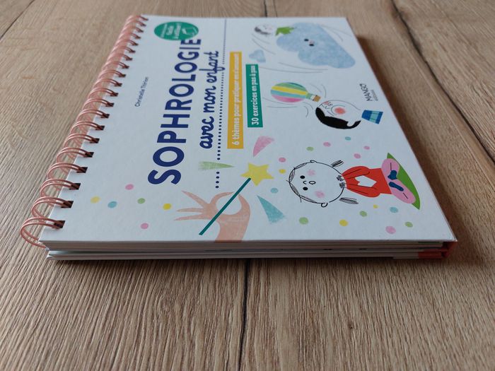 Livre chevalet "Sophrologie avec mon enfant" Christelle Thirion Mango - photo numéro 7