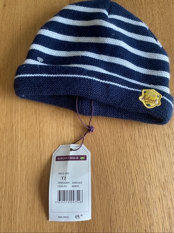 Bonnet neuf 8 ans sergent Major