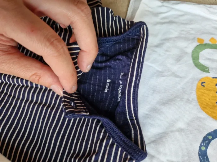 Lot 8 tee shirt garçon 6 mois - photo numéro 3