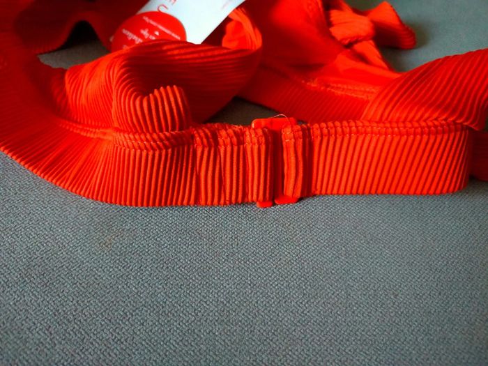 Haut de bikini rouge plissé – Camaïeu – Taille 36 (EU) - photo numéro 3
