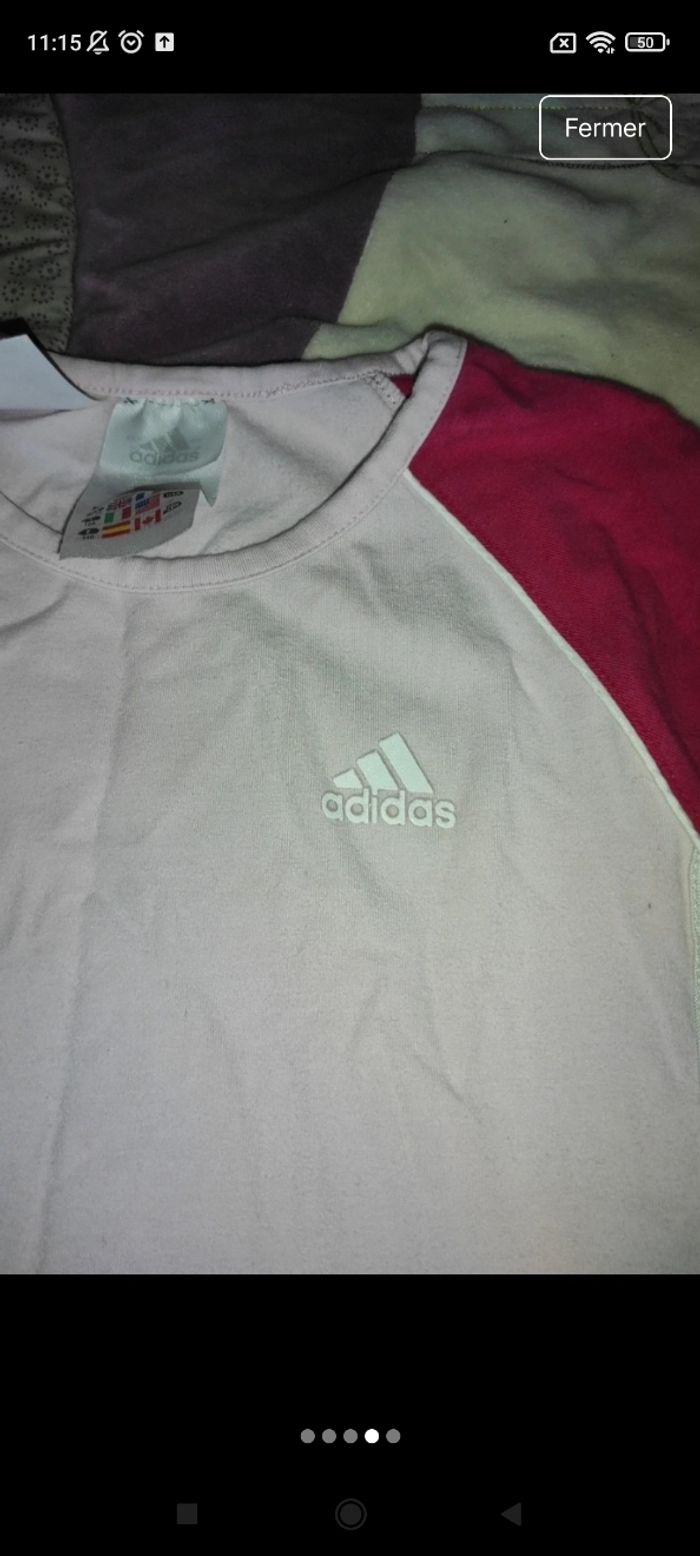 Tee-shirt adidas e31 - photo numéro 4