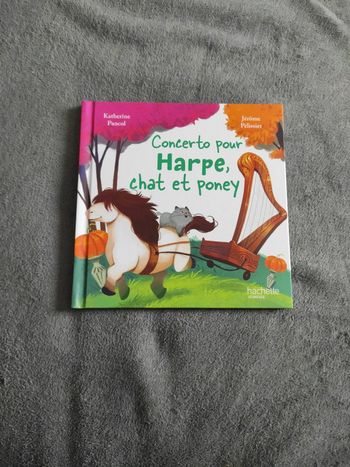 Concerto pour harpe chat et poney