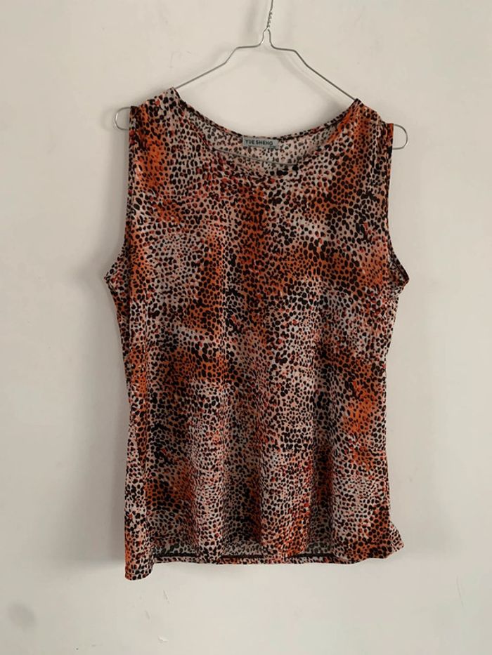 T shirt a motif léopard