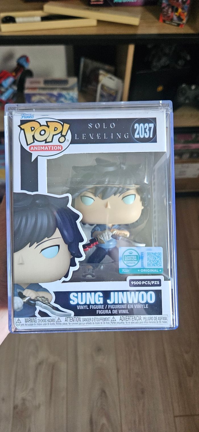 Funko Pop Tusk limited édition et Sung Jinwoo limited édition - photo numéro 5