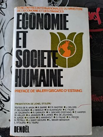 Livre Économie et Société Humaine