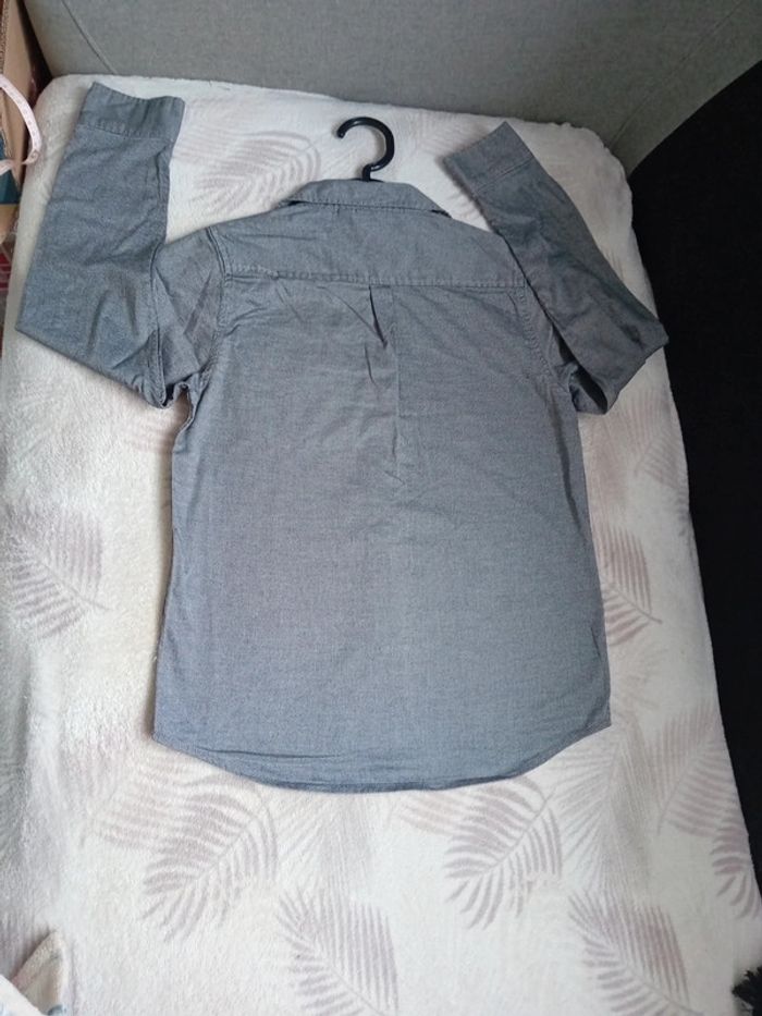 Chemise 10 ans / 140 cm Grise Ido - photo numéro 6