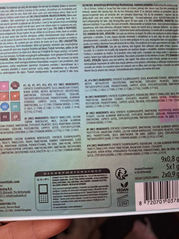 Palette maquillage neuve sence superbe - photo numéro 5