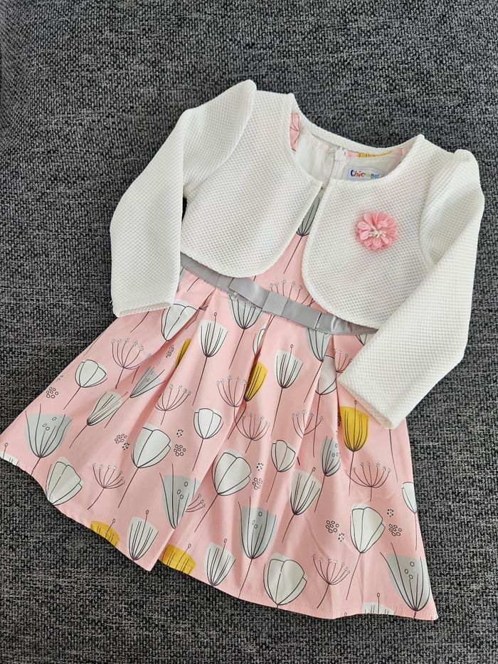 Ensemble robe et boléro 18 mois