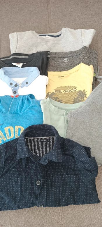 Lot vêtements garçon été 5/6 ans