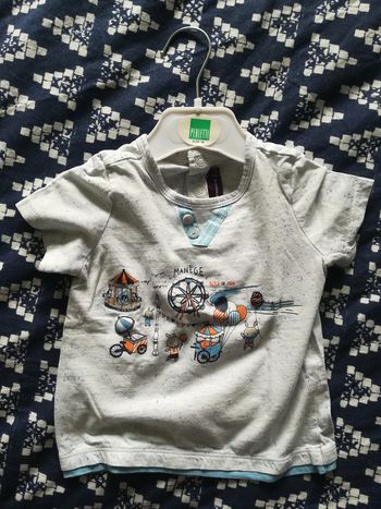 Tee shirt garçon sergent major