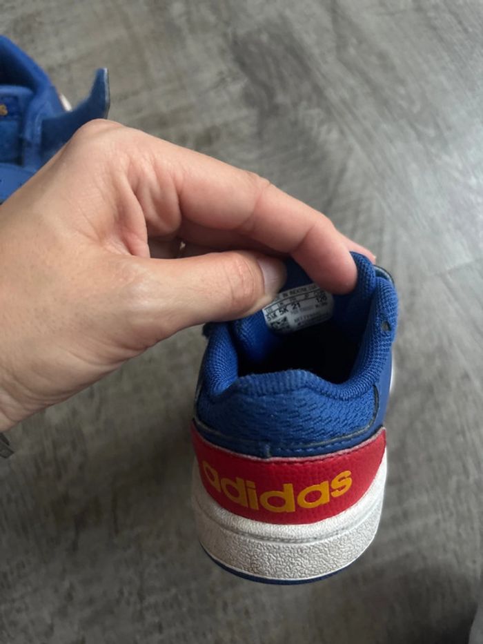 Basket garçon AdidasHoops 2.0 taille 21 - photo numéro 8