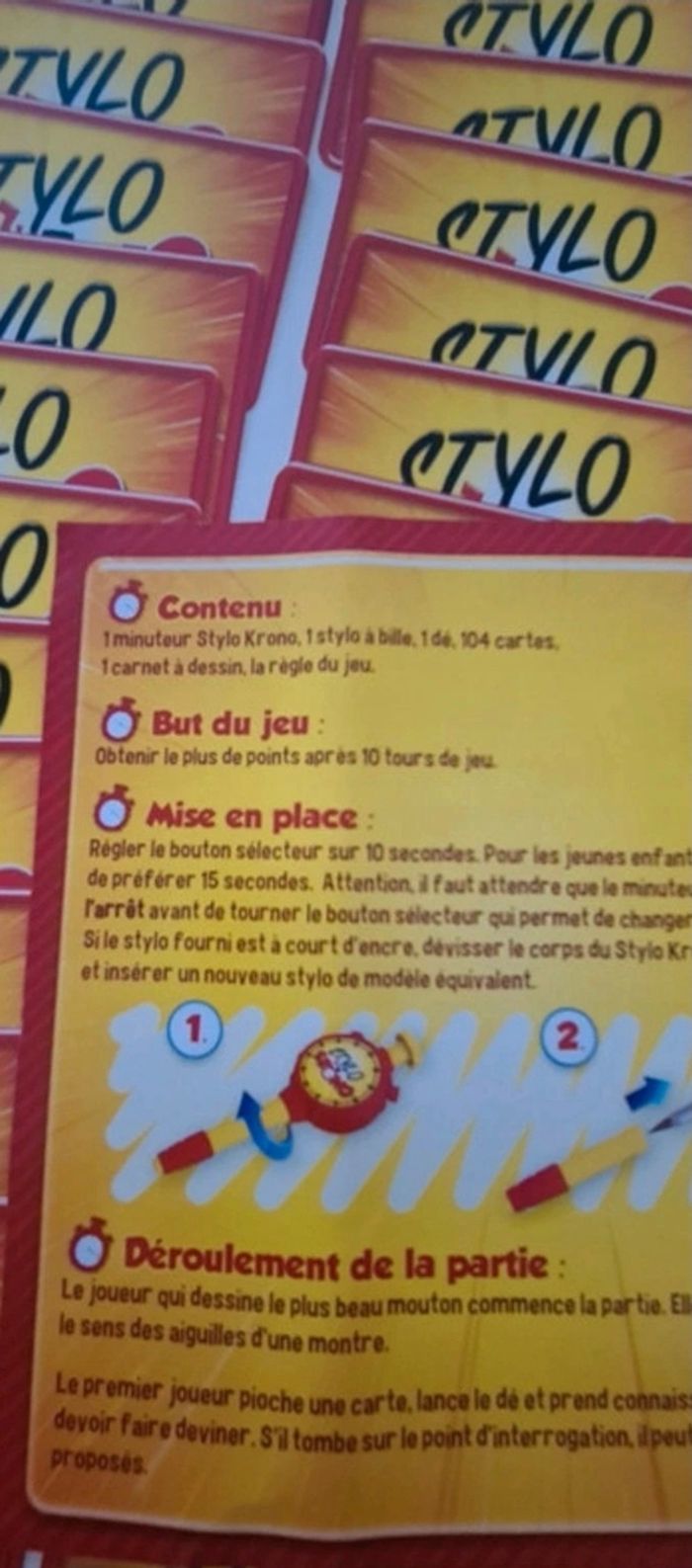 Jeu stylo krono - photo numéro 5