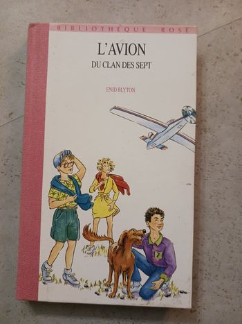 livre l'avion du clan des sept Enid Blyton