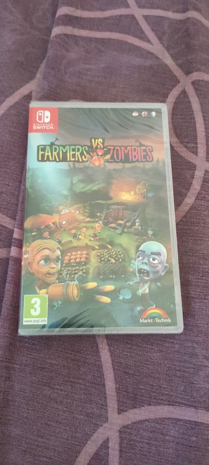 Jeux Switch farme contre zombies