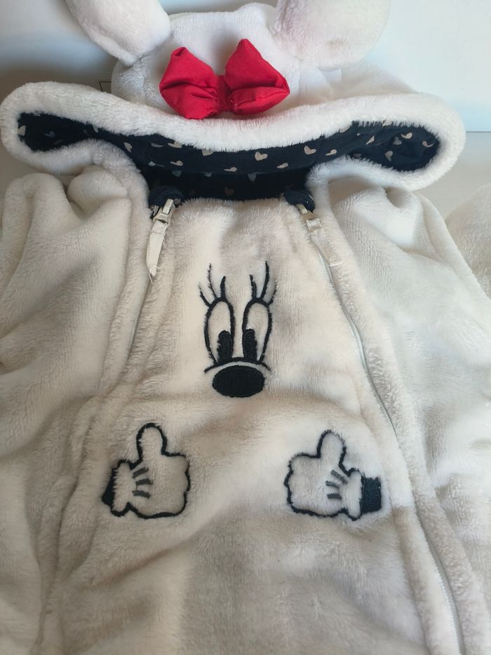 Combi pilote combinaison hiver Minnie mouse 9 mois - photo numéro 2