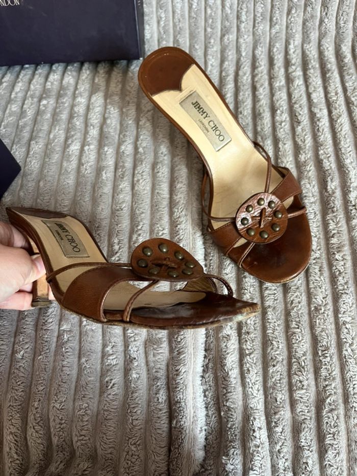 Talons Jimmy Choo authentiques - modèle “Clare Kid” - 38 - photo numéro 7