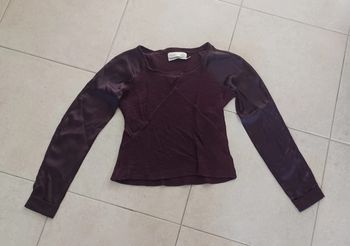 Haut manches satinées Little Marcel (prix ferme)