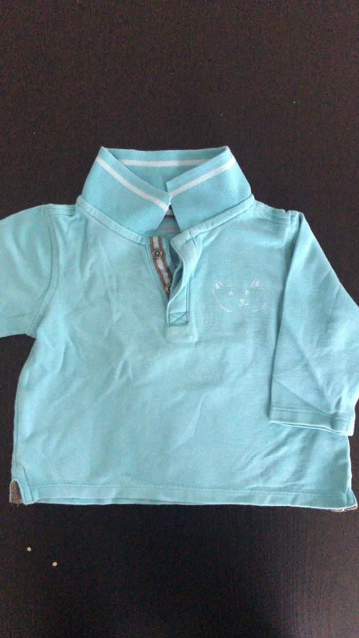 Polo manches longues