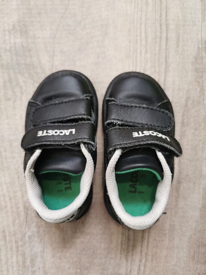 🌿Basket Lacoste enfant taille 19 - photo numéro 10