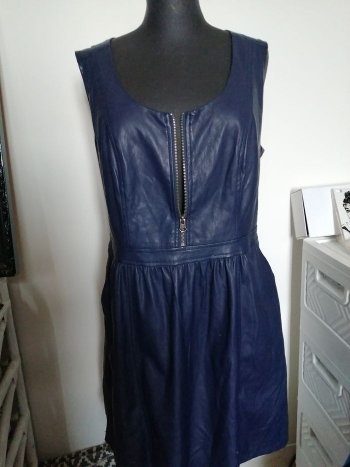 Robe simili cuir Naf Naf 40 - photo numéro 9