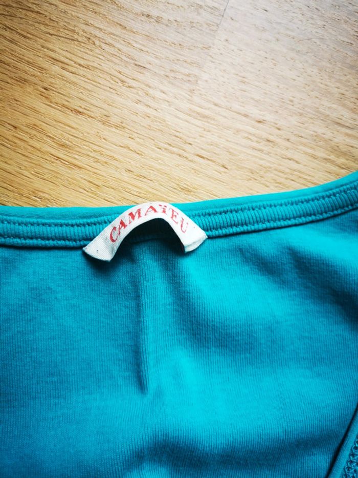 Débardeur turquoise neuf - photo numéro 3