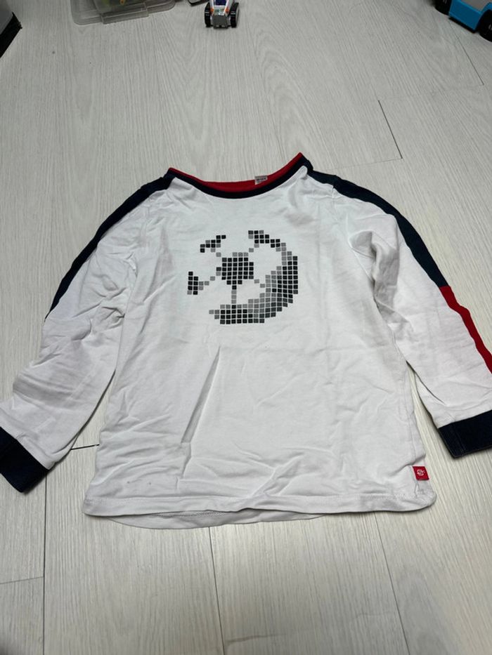 T-shirt blanc, Okaïdi, cinq ans