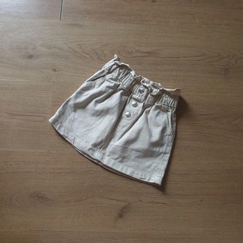 🩷 Jupe paper bag en denim 3 ans Kiabi #emyfleury_3ansfille