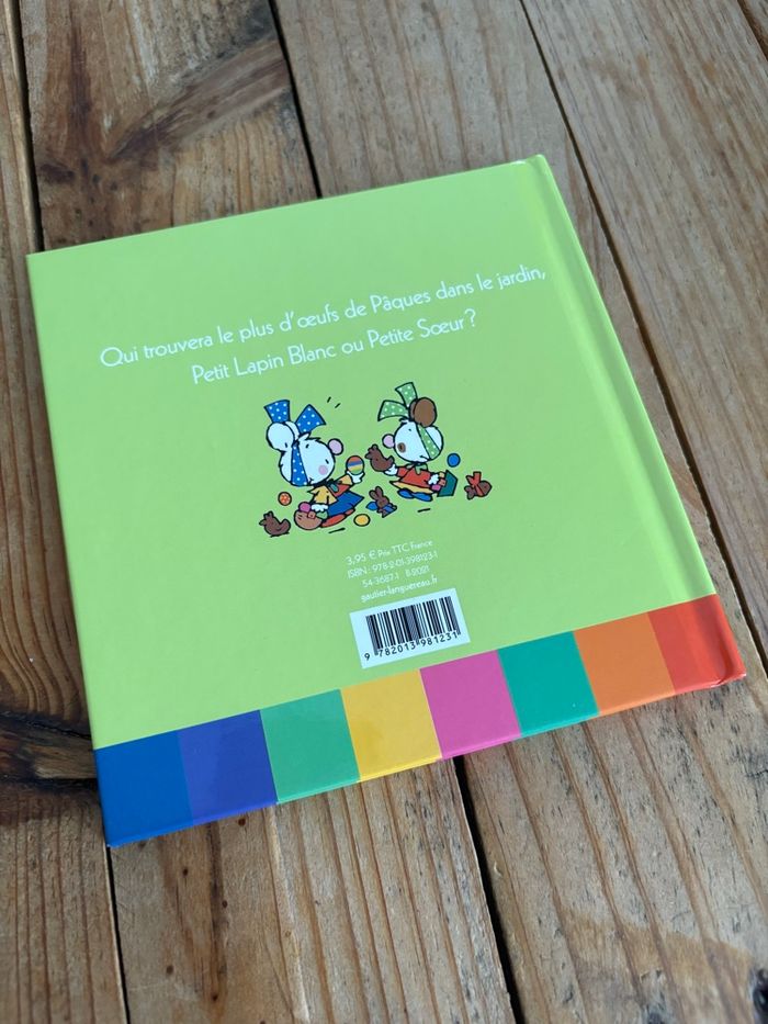 Petit lapin blanc et les œufs de Pâques - photo numéro 3