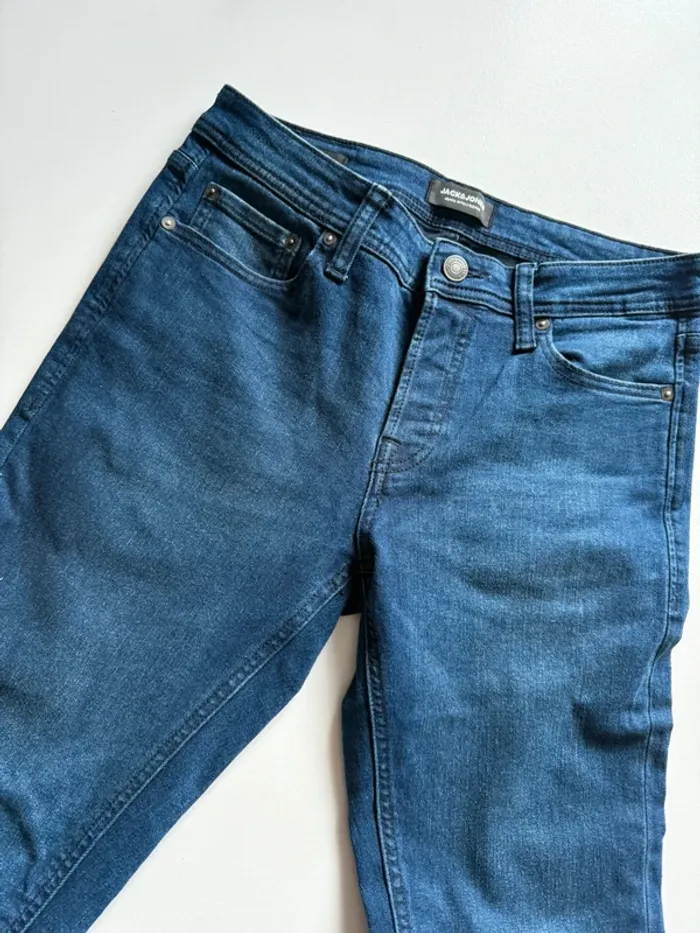 Jeans slim bleu Jack & Jones W29 L30 - photo numéro 4