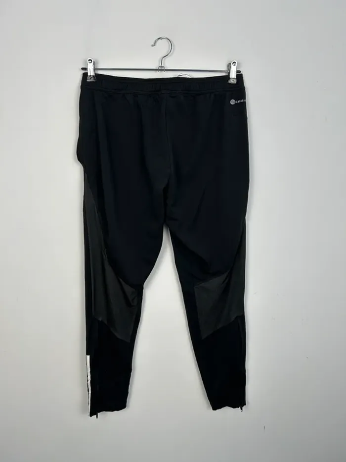 Trackpants Adidas Homme Toronto Noir/Blanc Taille L | Très Bon État | JG26 - photo numéro 2