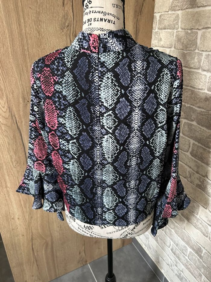 Blouse imprimé serpent taille M - photo numéro 4