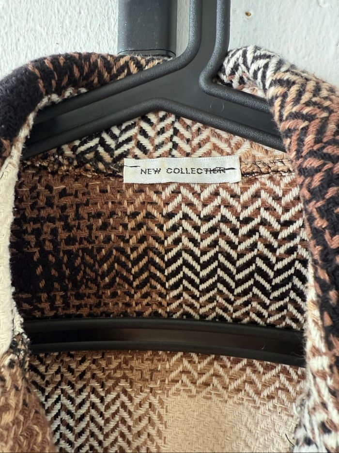 Veste chemise carreaux  Taille universelle ok pour un S ou M Deux poches à rabats poitrine - photo numéro 2