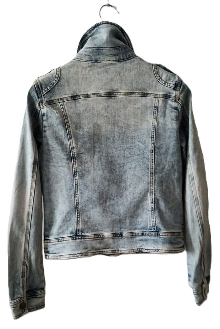 Veste Jean Cache Cache "Dream Collection" Style Motard Chic - photo numéro 4
