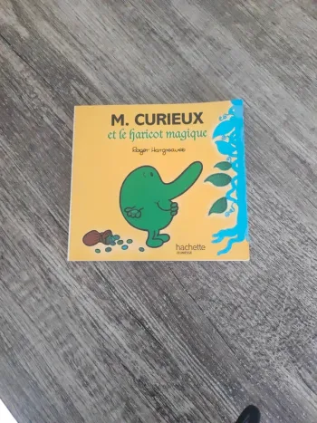 Livre "M. Curieux et le haricot magique"