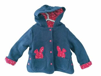 12 mois bébé fille veste matelassée