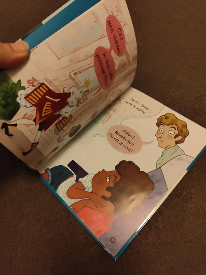 Livre la bande du CE1 un château pour Fatou - photo numéro 5
