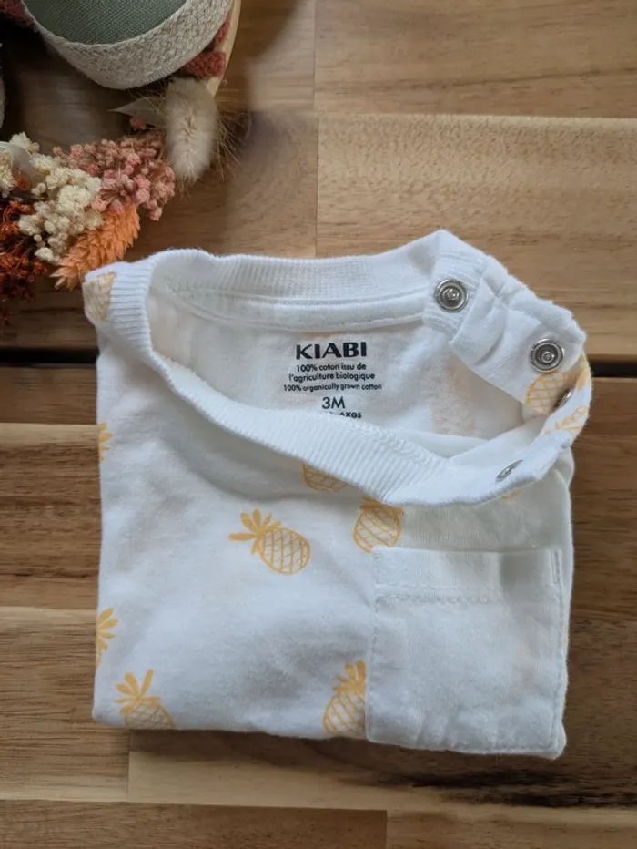Lot de 2 tee shirts 3 mois mixte - photo numéro 4