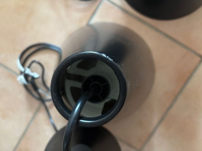 Lampes à suspension conique IKEA 365+ Hotta 30 laquée noire - photo numéro 4