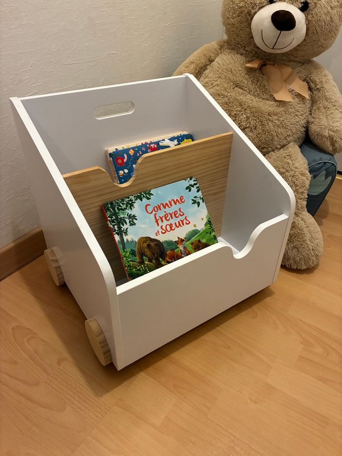 Bibliothèque à roulette Vertbaudet - photo numéro 2