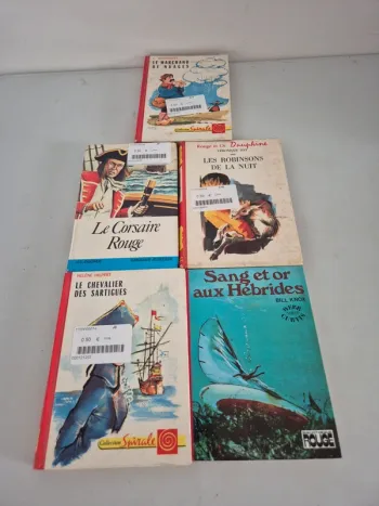 5 livres jeunesse pour 1 euro seulement