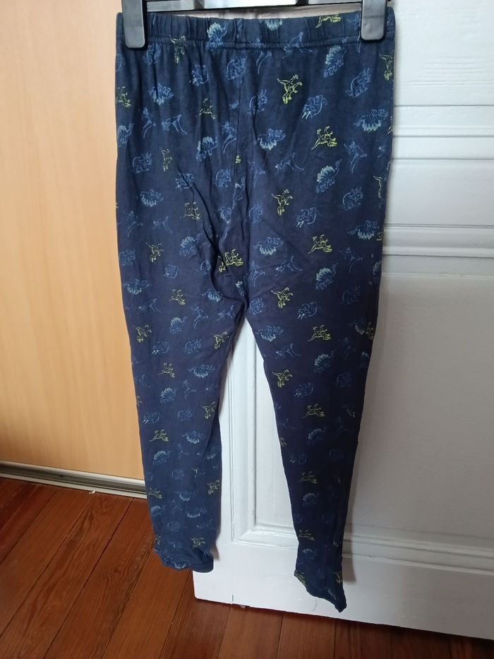 Bas de pyjama in extenso marine et multicolore - photo numéro 2