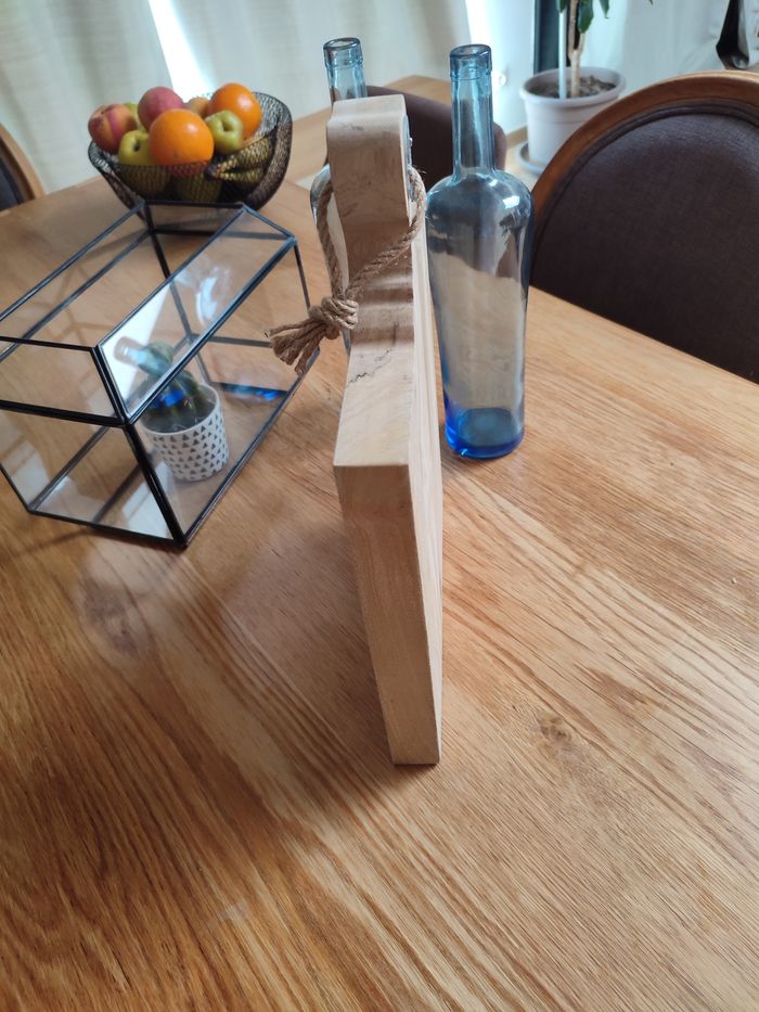 Planche a découper en bois de manguier neuve - photo numéro 7