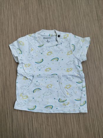 Tee-shirt garçon taille 6 mois