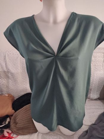 #kytieXSfemme. Chemise blouse manches courtes taille XS