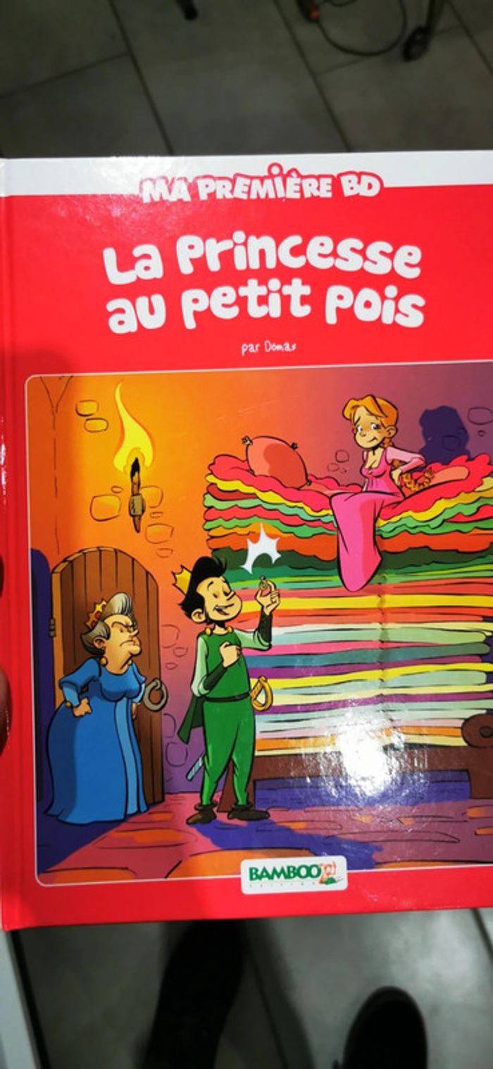 La princesse au petit pois bd
